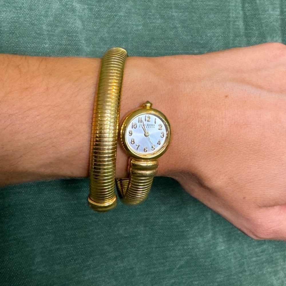 Vintage Joan Rivers Wrap Around Watch!